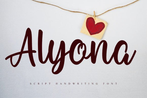 Alyona Script Font for Polished, Handwritten Branding