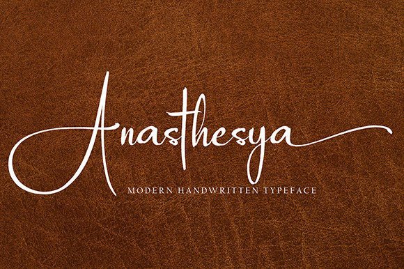 Anasteshya: The Script Font That Elevates Brand Design