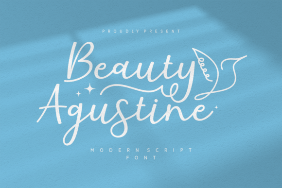 Beauty Agustine: A Stylish Script Font for Scroll-Stopping Brand Content