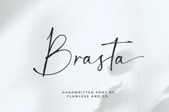 Brasta Script Font for Handmade Creators