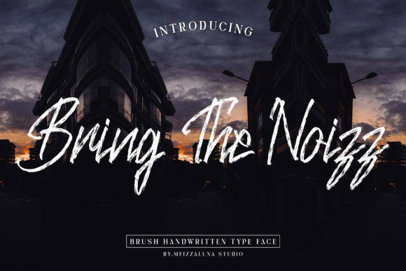 Bring the Noizz: A Soft, Lively Script Font for Thoughtful Design
