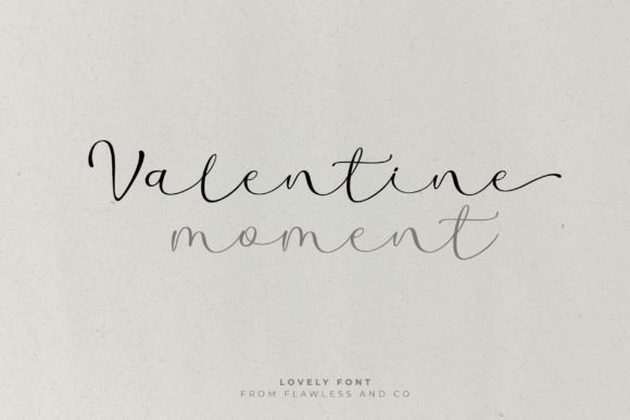 Calentine Font: A Delicate Script Handwritten Typeface for Makers