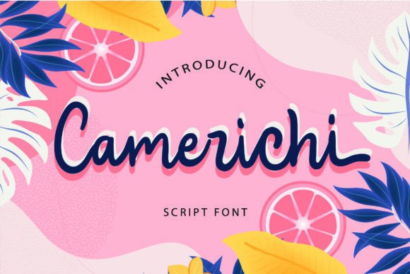 Camerichi: The Script Font That Elevates Your Brand