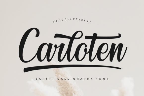 Carloten: A Script Font for Creative Campaigns and Brand Identity