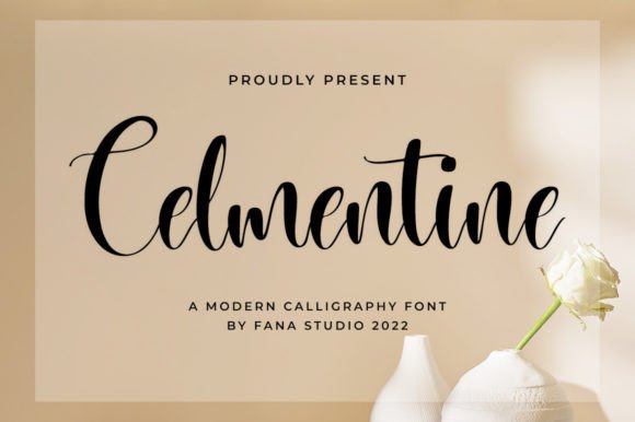 Celmentine: A Script Font for Creative Campaigns