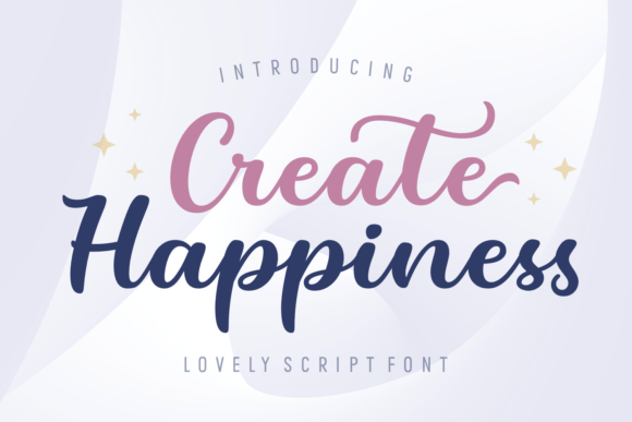 Create Happiness: The Script Font That Elevates Your Digital Brand