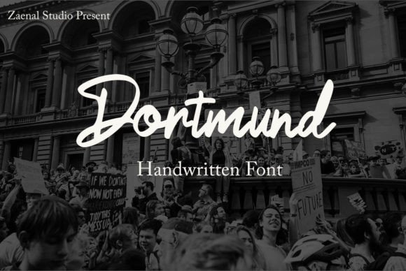 Dortmund: A Script Font for Elegant Branding and Editorial Design