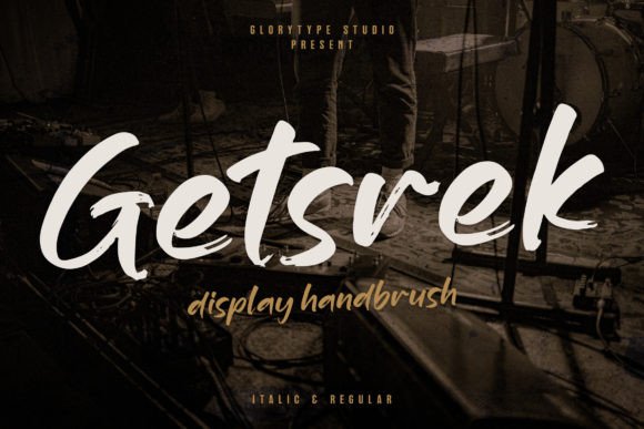 Getsrek Handwritten Font for Modern Web Design
