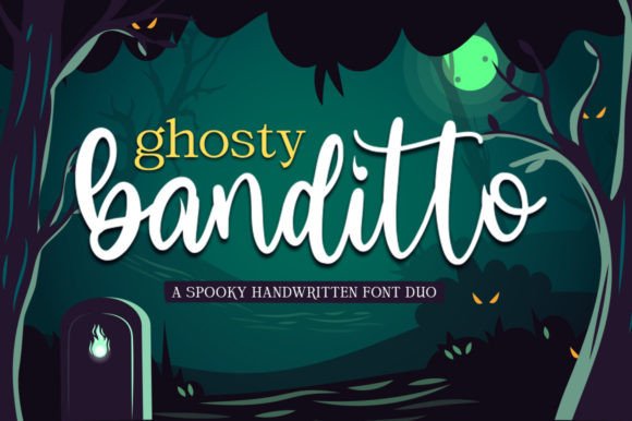 Ghosty Banditto: A Script Handwritten Font Duo for Warm, Expressive Branding