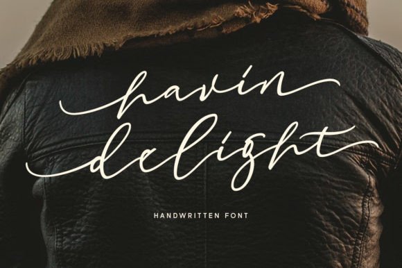 Havin Delight: A Signature Script Font for Authentic Branding