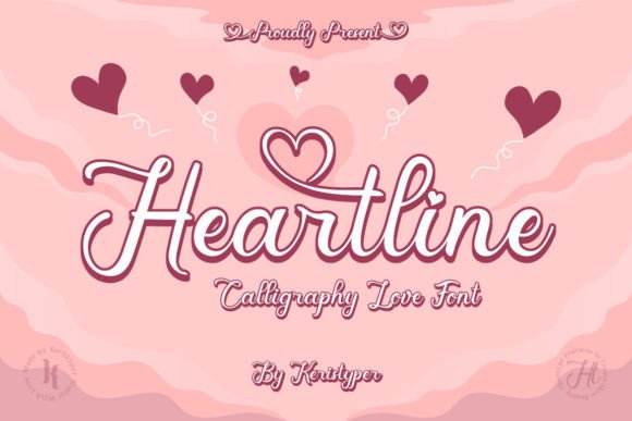 Heartline: A Script Font for Elegant Editorial Design