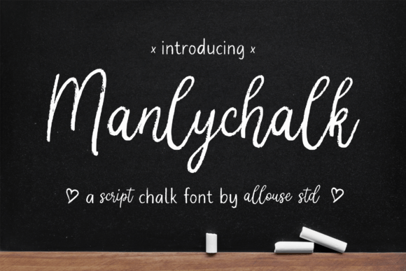 Manlychalk: A Script Handwritten Font for Digital Branding