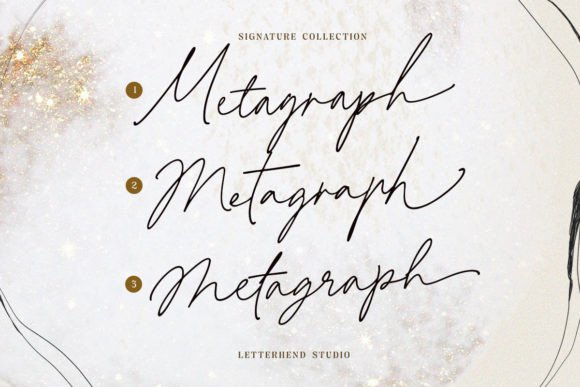 Metagraph: A Script Font That Adds Personality to Branding