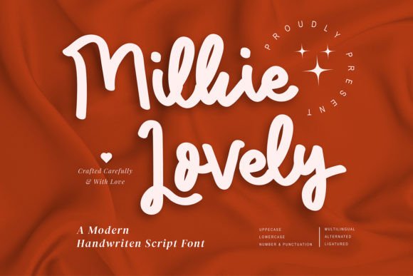 Milkie Lovely: A Modern Handwritten Script for Editorial Design