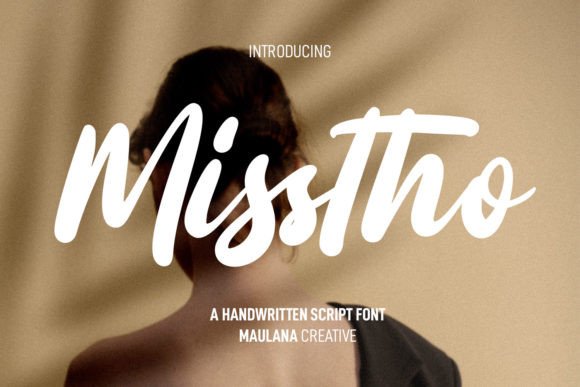 Misstho: A Script Font for Editorial Elegance
