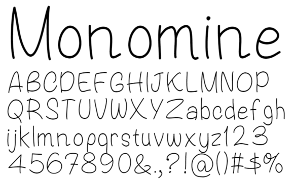Monomine: A Script Font That Elevates Brand Identity