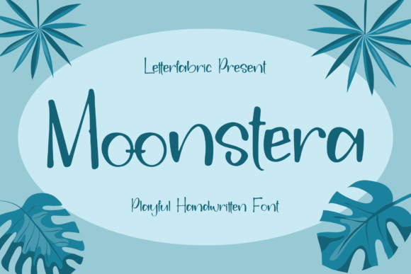 Moonstera – A Playful Handwritten Font for Editorial Design