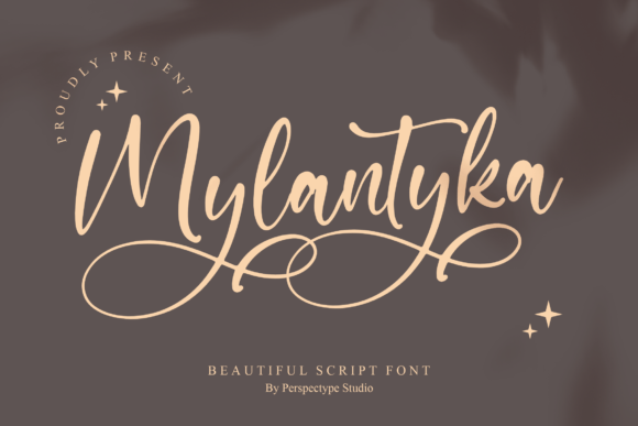 Mylantyka: An Elegant Script Font for Modern Digital Branding