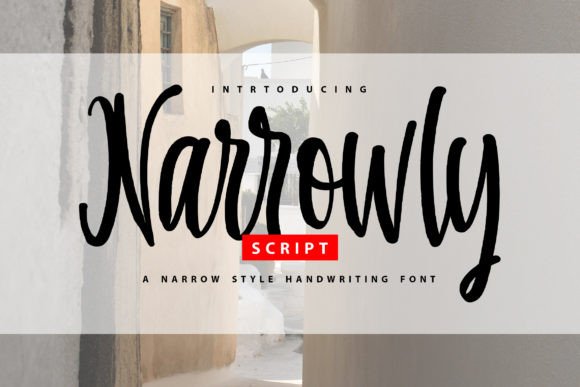 Narrowly: A Modern Bold Script Font for Campaign Impact