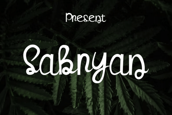 Sabryan: A Script Font for Modern Web Design and Branding