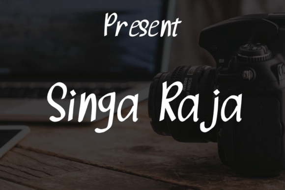 Singa Raja: The Modern Script Font for Elegant Branding