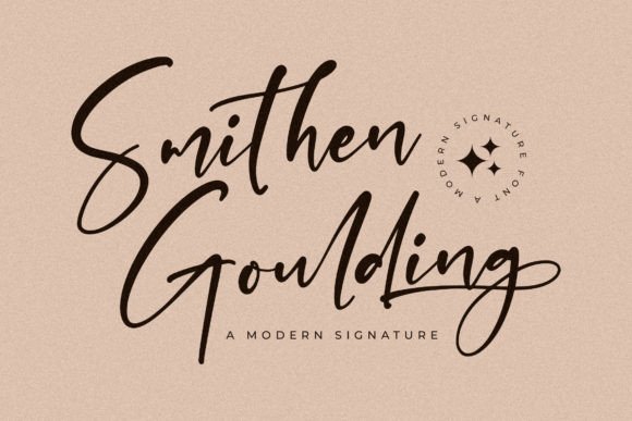 Smithen Goulding: A Dazzling Script Font for Thoughtful Editorial Design