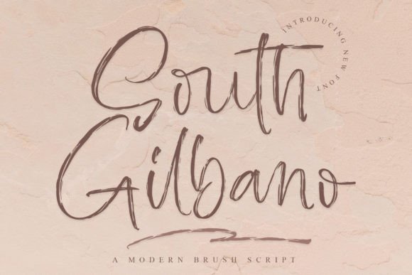 South Gilbano: The Handwritten Font That Elevates Your Brand