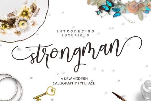 Strongman: A Script Font That Adds Personality to Branding