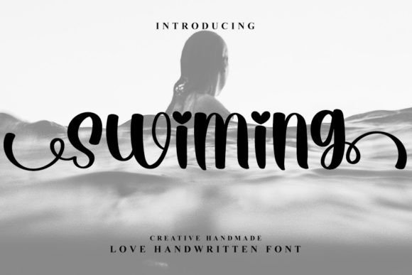 Swiming: A Script Font for Modern Branding and Social Media